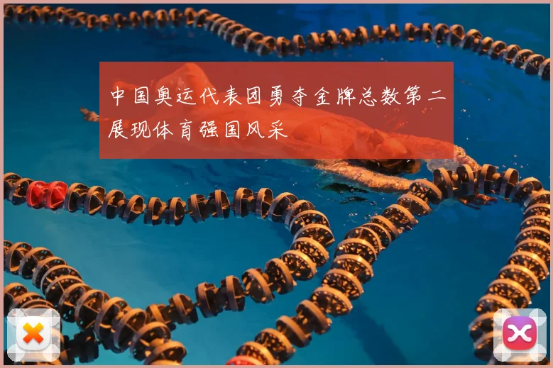 中国奥运代表团勇夺金牌总数第二展现体育强国风采