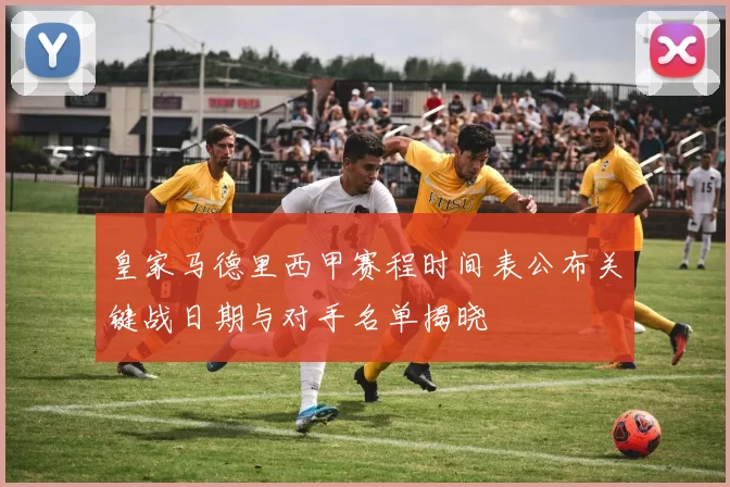 皇家马德里西甲赛程时间表公布关键战日期与对手名单揭晓